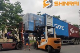 xe container vận chuyển hàng