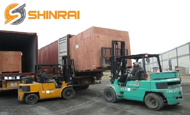 Xe Container Vận Chuyển Thiết Bị